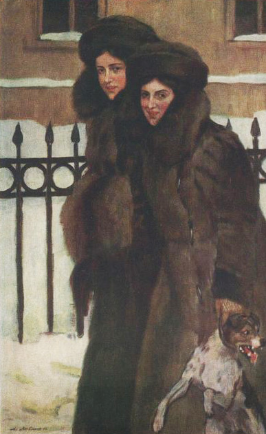 «Сестри Кавос». 1906. Полотно, олія